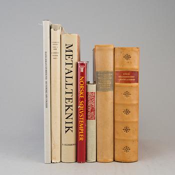 BÖCKER, 7 vol. Silverlitteratur.