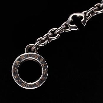 NYCKELRING, sterlingsilver, Bulgari. Vikt 17 g.