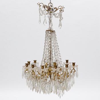 Chandelier, second half of the 19th Century.