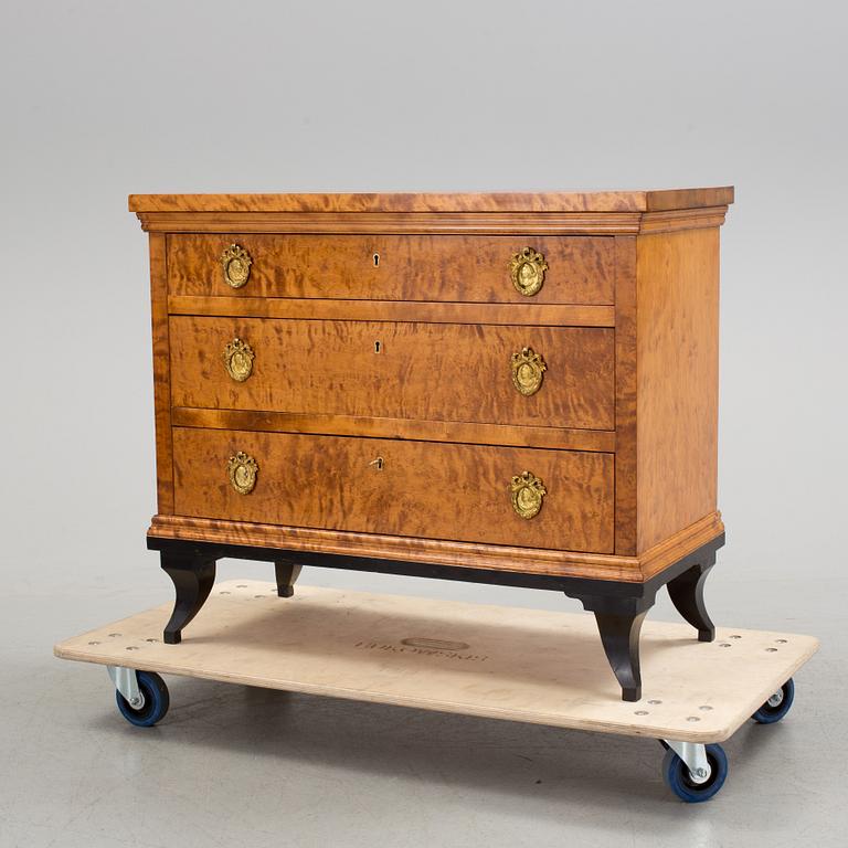 A 1930s chest of drawers.