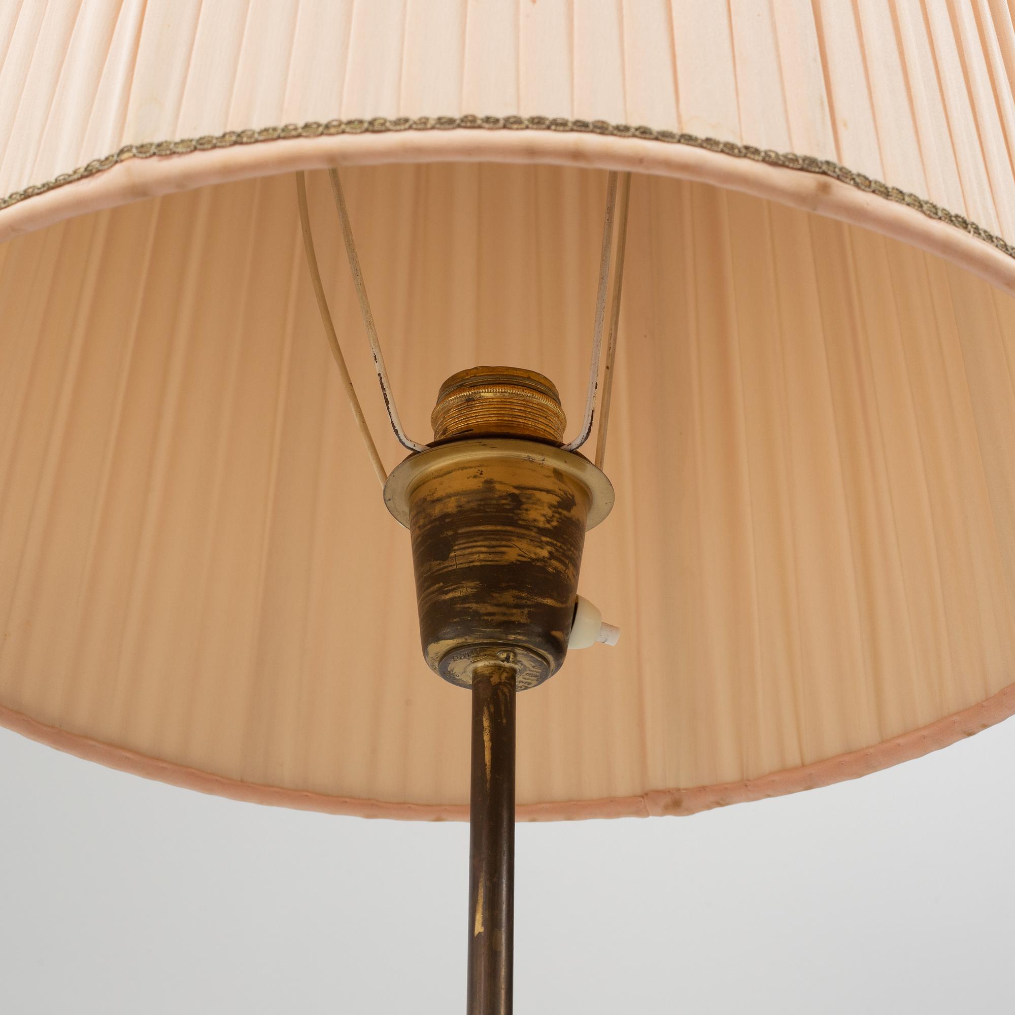 Bertil Brisborg, a model "531-101" floor lamp, The "Triva"-series, Nordiska Kompaniet, Sweden, 1940's/50's.