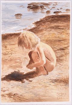 Hans Sæele, By the Water's Edge.