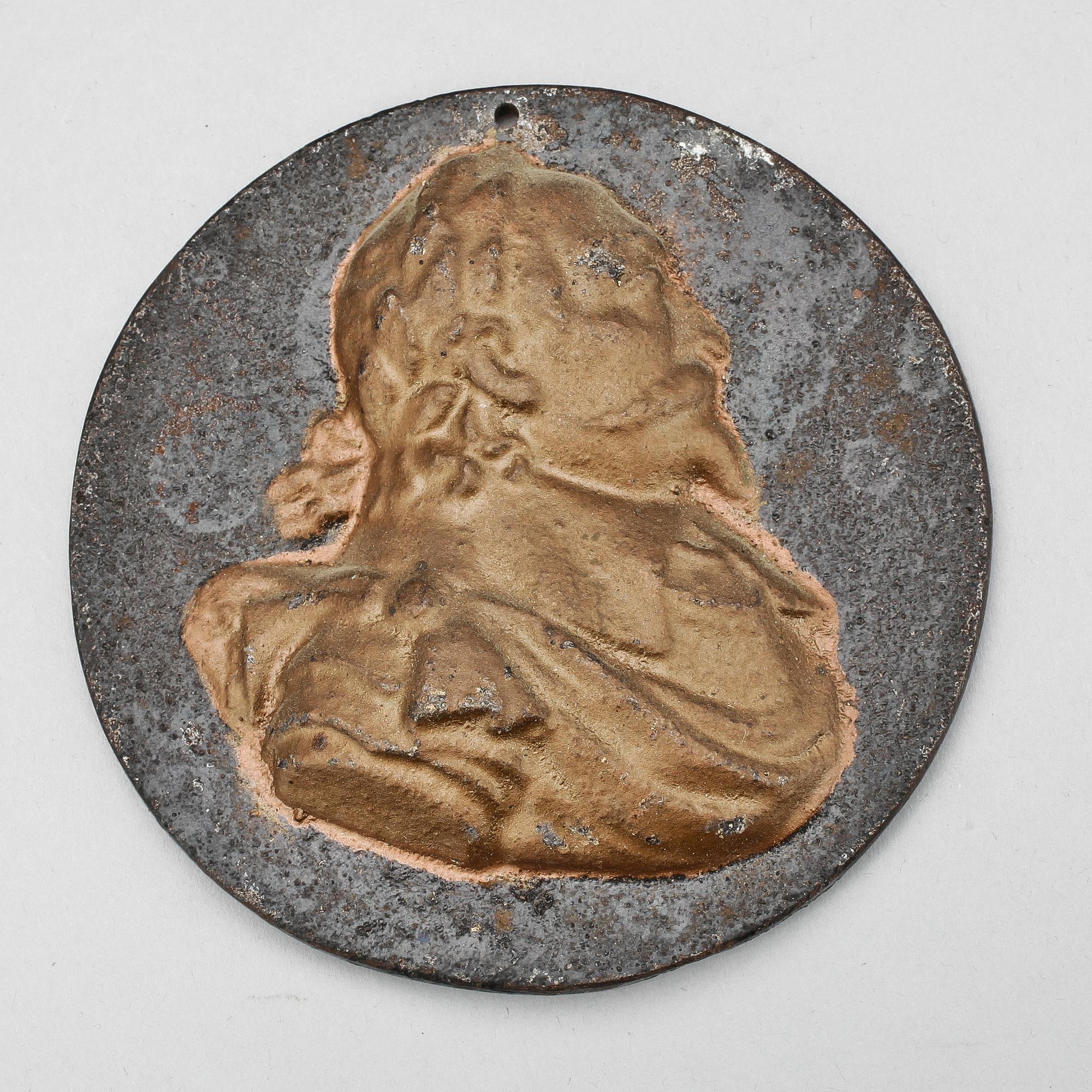 MEDALJONGER, 20 st, gjutjärn, Sverige sent 1800-tal.