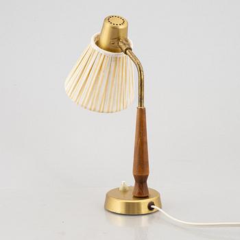 Hans Bergström, a model "705" table lamp, Ateljé Lyktan, Sweden, 1950's.