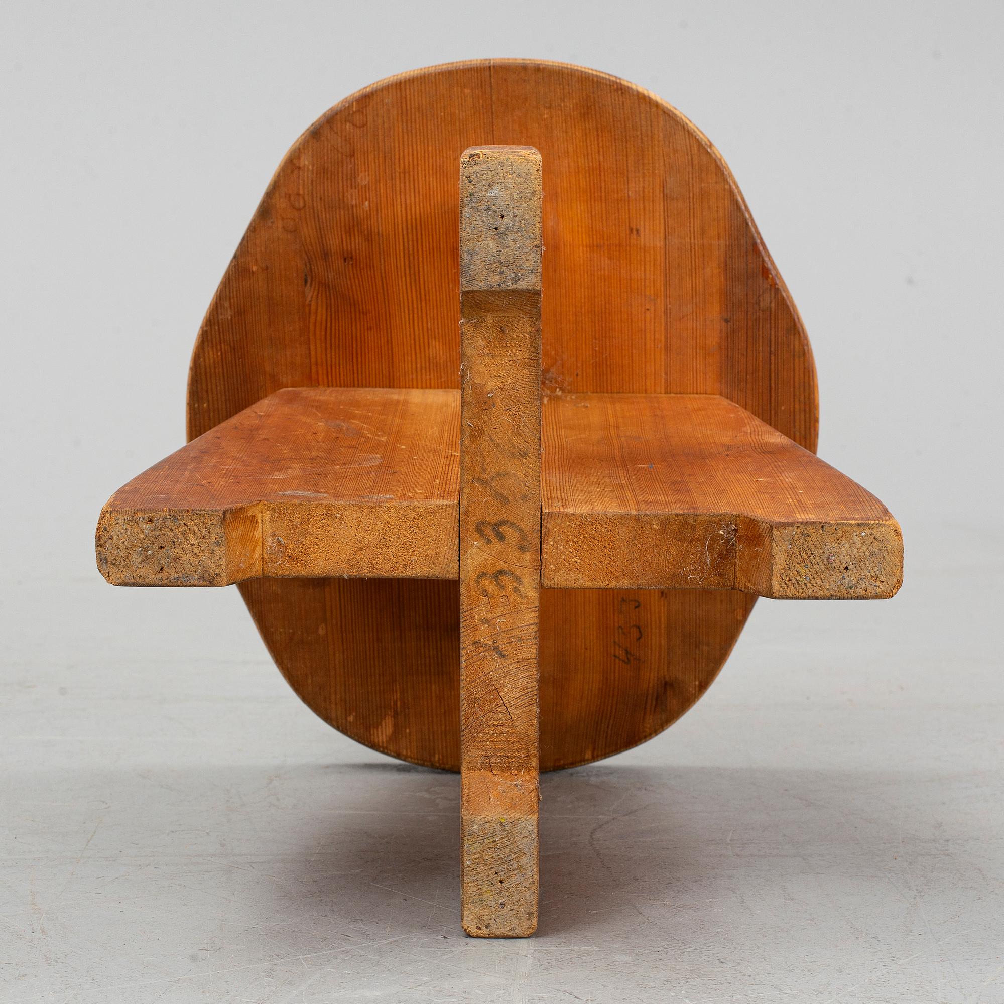 DAVID ROSÉN, pall, "Berga", Nordiska Kompaniet, 1940/50-tal.