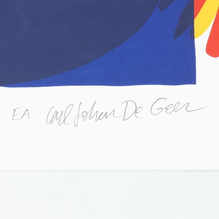 Carl Johan De Geer, "Skända flaggan - Vägra vapen".