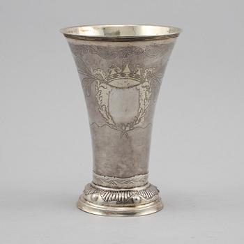 BÄGARE, silver, möjligen Thomas Lekberg, Vadstena, 1797, vikt 448 g.