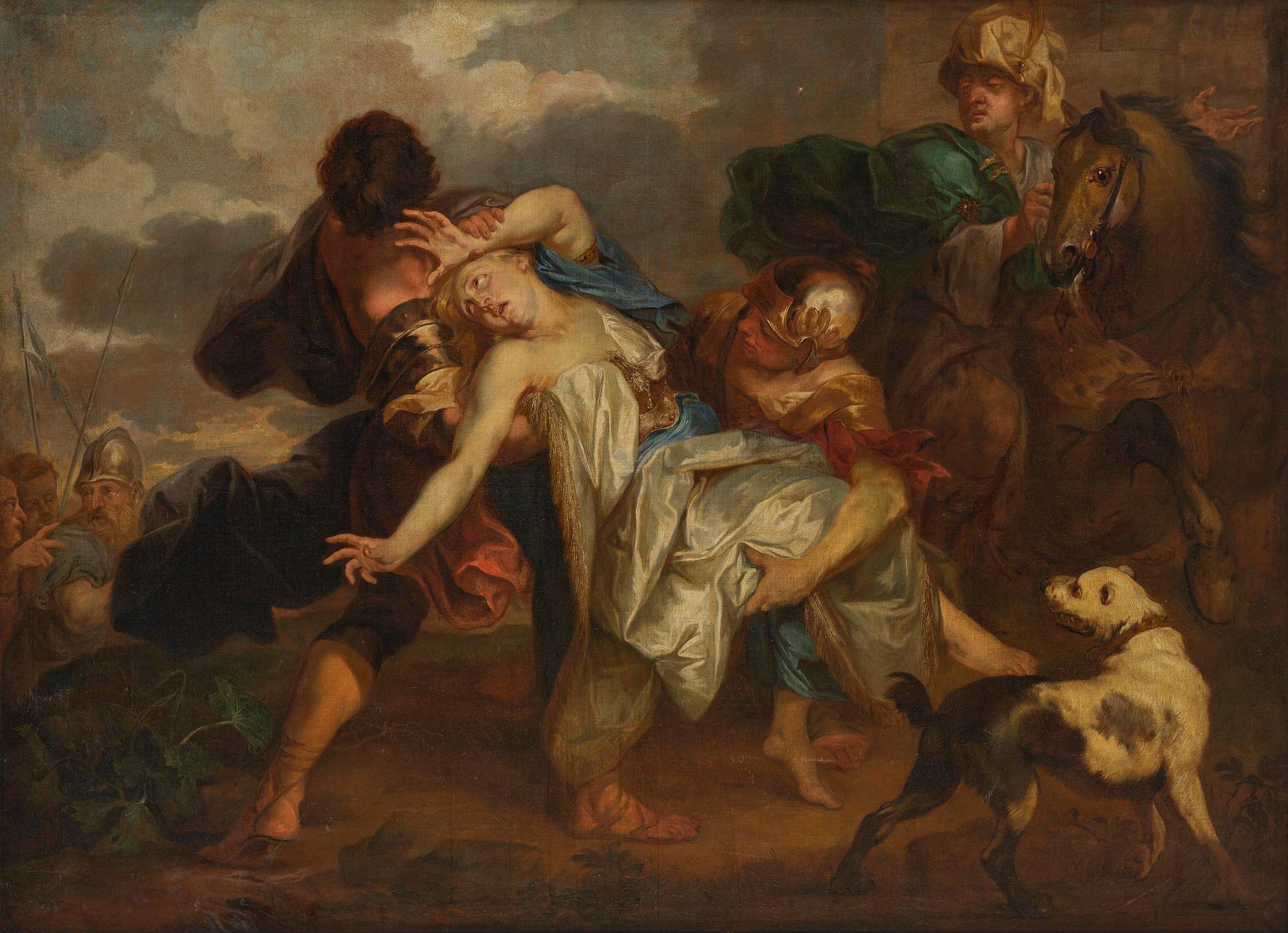 Peter Paul Rubens, hans krets, Helenas bortrövande.