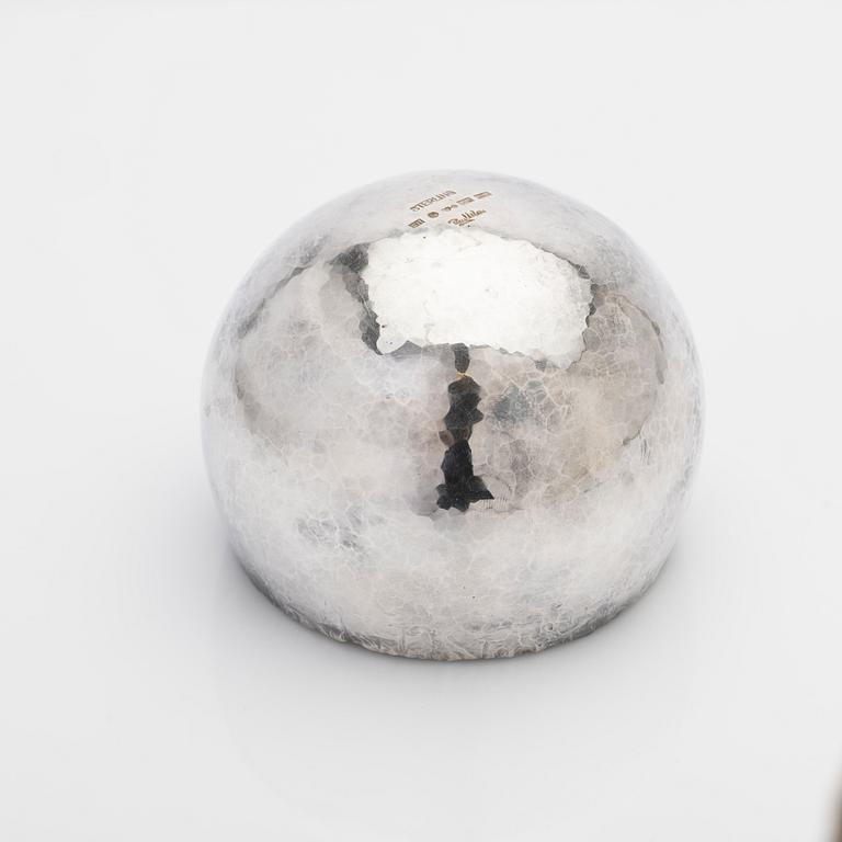 Rey Urban, Skål, sterling silver, Stockholm, 1980.