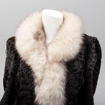 A reversible fur coat by Birger Christensen.