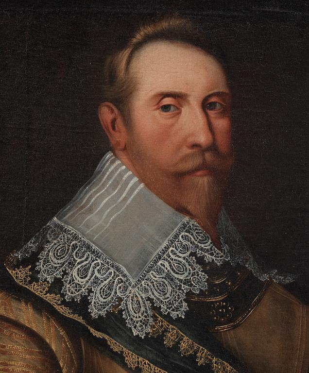 Cornelius Arendtz Tillskriven, "Konung Gustaf II Adolf" (1594-1632).