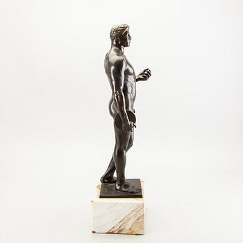 Karl Möbius, a signed bronze sculpture.