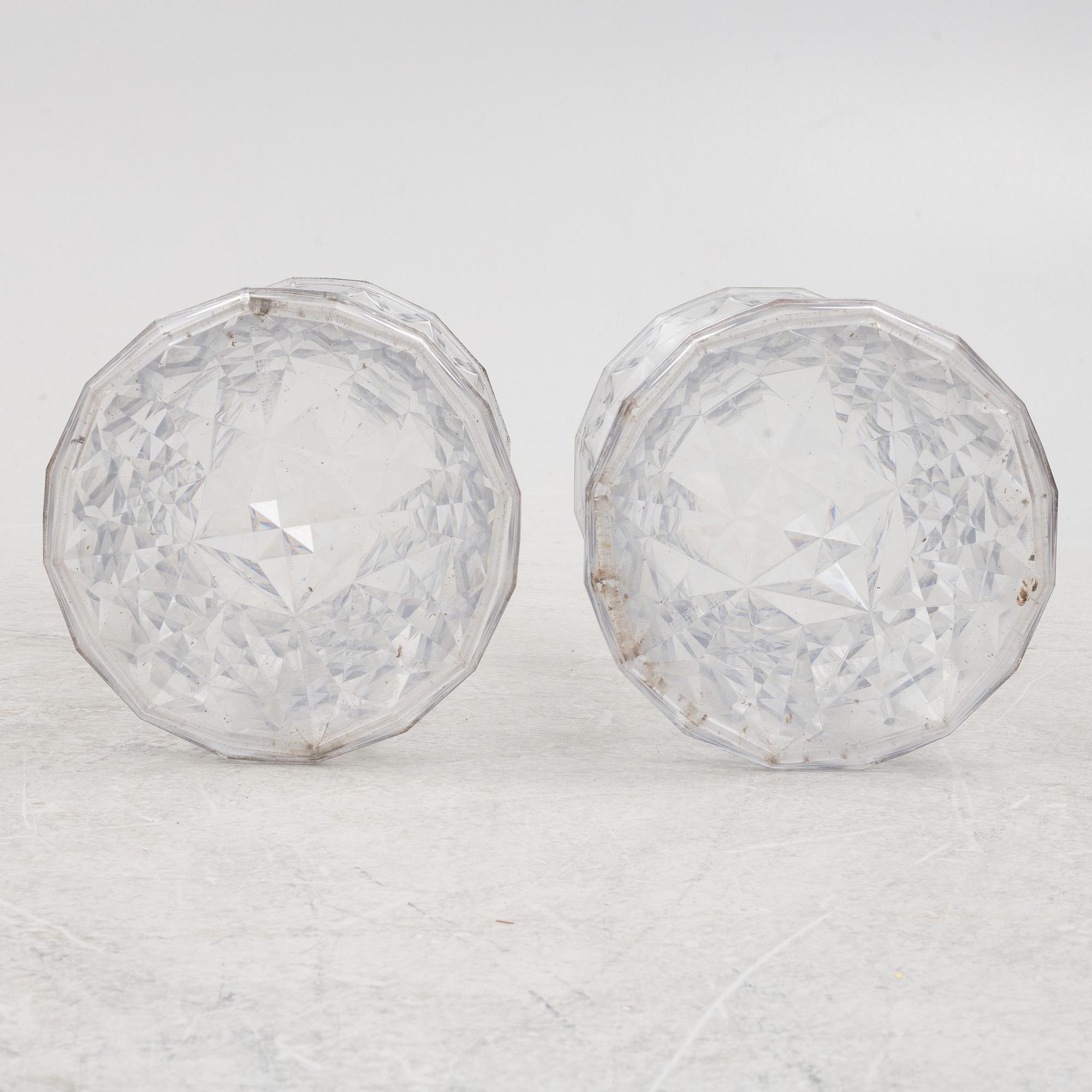 Marcel Wanders, stools, 4 pcs, "Stone", Kartell, contemporary.