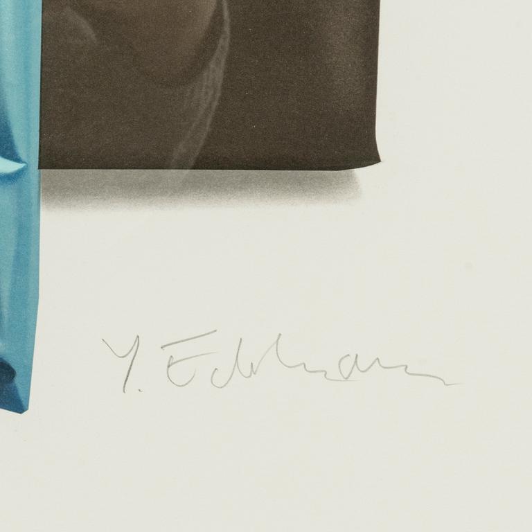 Yrjö Edelmann, lithograph in colours, 1989, signed 10/150.