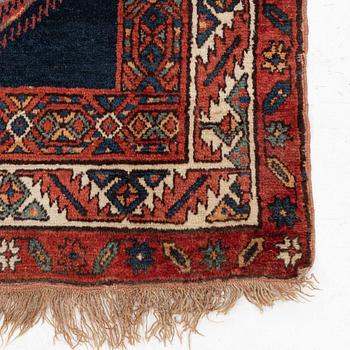 An antique Anatolian/Caucasian runner, c 337 x 99 cm.