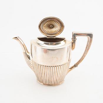 CA Sandberg kaffeservis 3 dlr silver Helsingborg  1923.