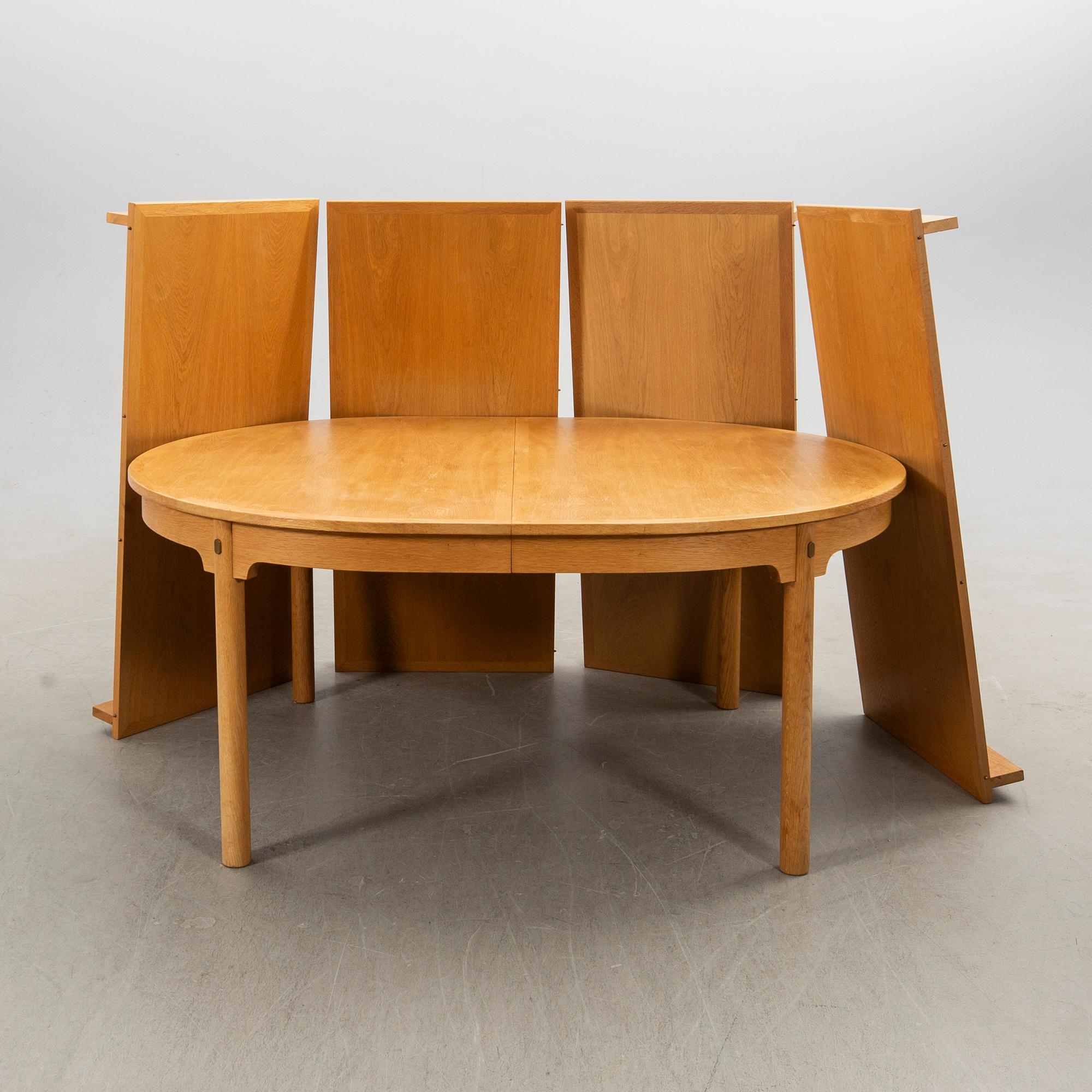 Børge Mogensen, matbord, "Öresund", Karl Andersson, 1900-talets senare del.