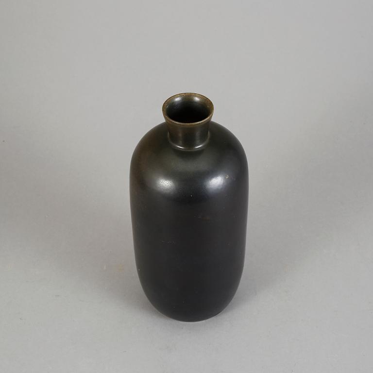 VAS/BORDSLAMPFOT,  stengods, Carl-Harry Stålhane, Rörstrand, 1950-tal.