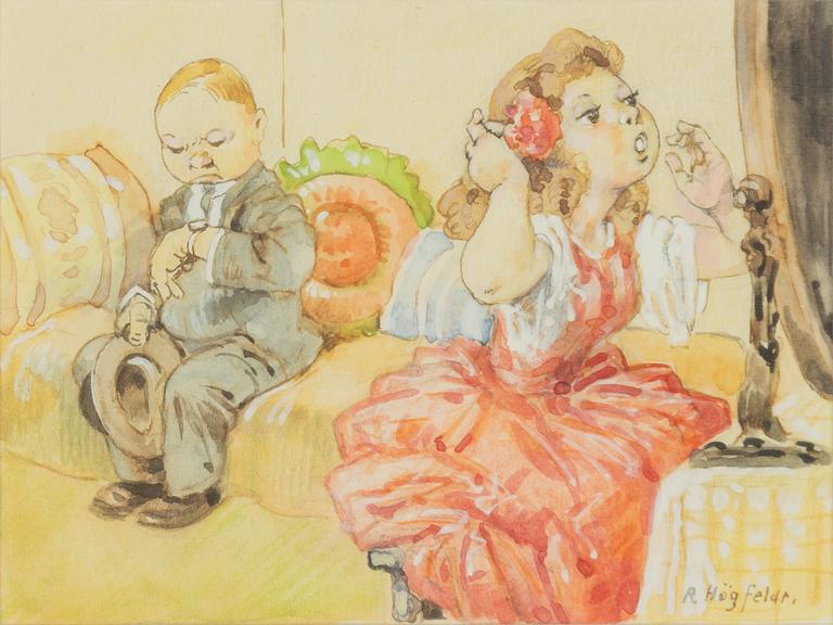 Robert Högfeldt, Skönhetsbestyr.