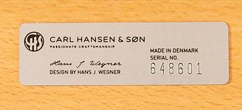 Hans J Wegner, stol "CH 33 T" för Carl Hansen & son Danmark 2000-tal.