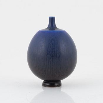 Berndt Friberg, a stoneware miniature vase, Gustavsberg studio, Sweden.