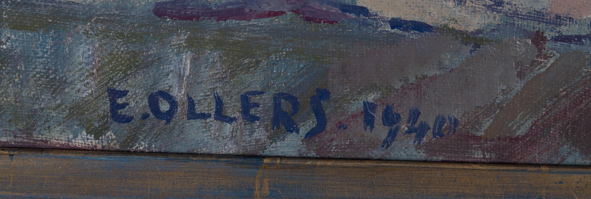 Edvin Ollers, Stilleben.