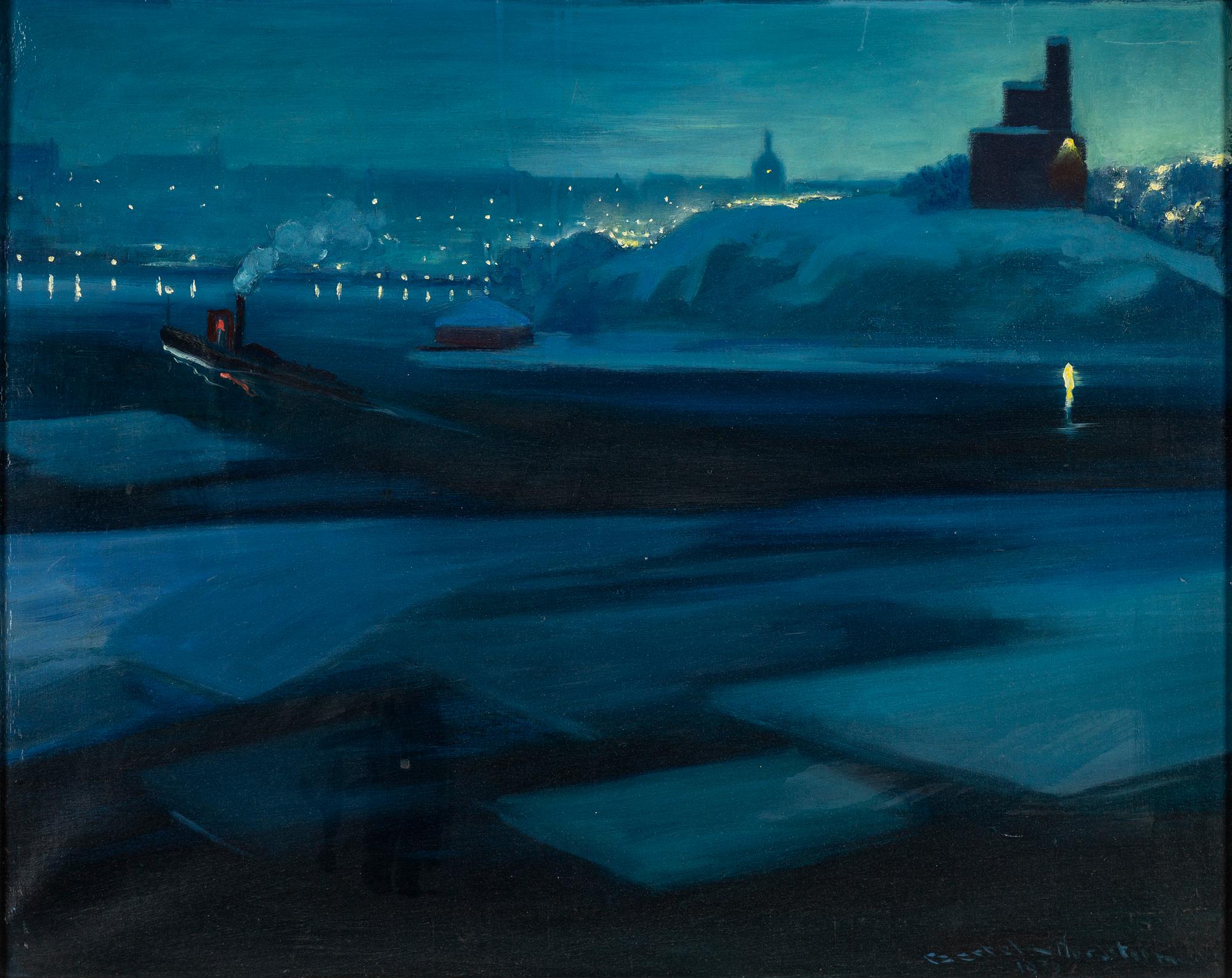 BERTEL BERTEL-NORDSTRÖM, oil on canvas, signed.