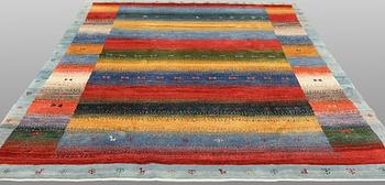 A Gabbeh rug, c. 288 x 207 cm.
