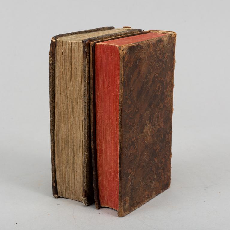 Historia, bl. a. med graverade myntplanscher, (2 vol.).