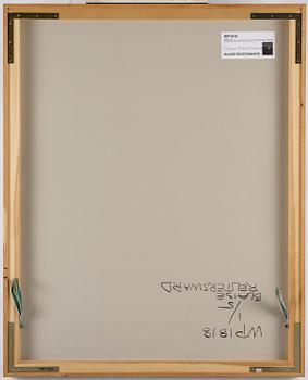 Blaise Reutersward, "WP1818", 2018.