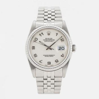 ROLEX, Oyster Perpetual, Datejust, armbandsur, 36 mm.