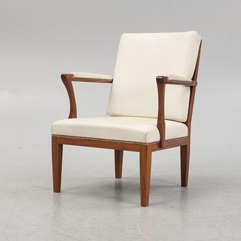 Josef Frank, a model 868 armchair, Firma Svenskt Tenn, Sweden.