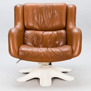 YRJÖ KUKKAPURO, A late 1960s '418' armchair for Haimi Finland.