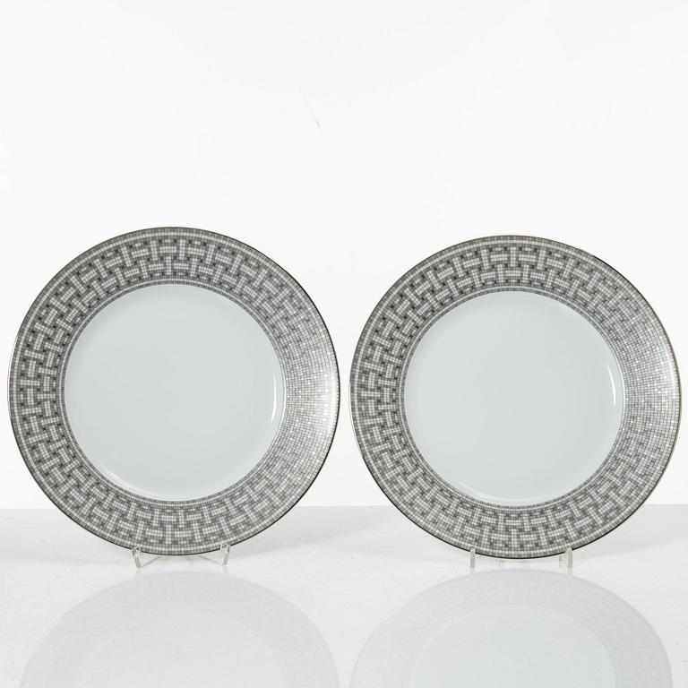 Hermès, plates, 4 pcs, "Mosaique au 24".