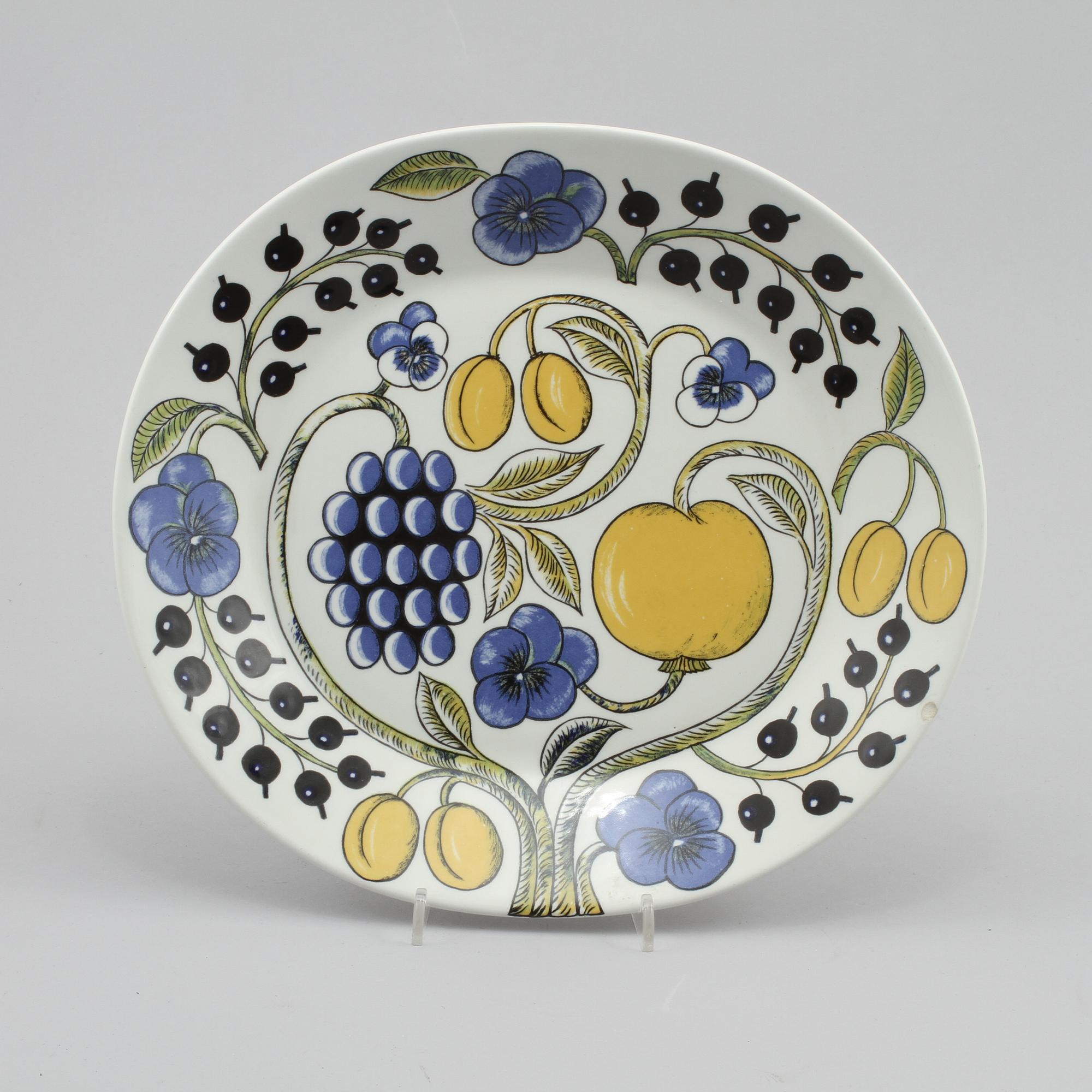FAT, porslin, "Paratiisi", Birger Kaipiainen, Arabia, 1900-talets tredje kvartal.