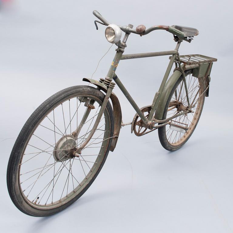 CYCKEL, Militärcykel m42?, Sverige, 1900-talets mitt.