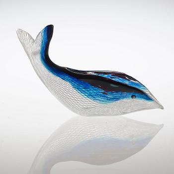 A Dino Martens glass bowl, Aureliano Toso, Italy, 1950's.