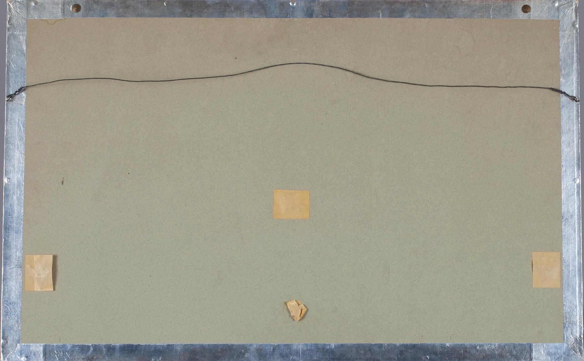 SOLFJÄDER I RAM, 1800-tal.