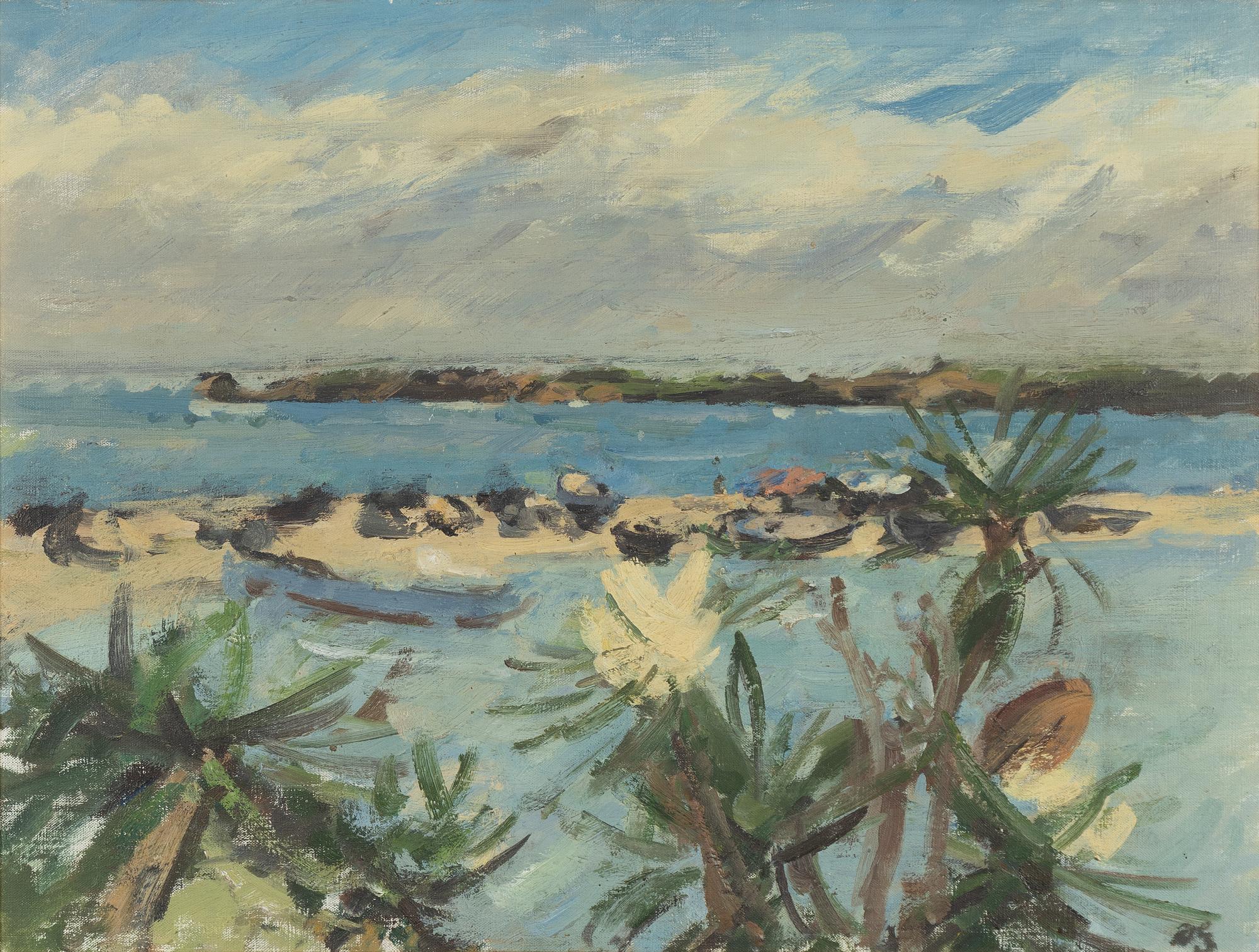 Hugo Zuhr, Coastal Landscape.