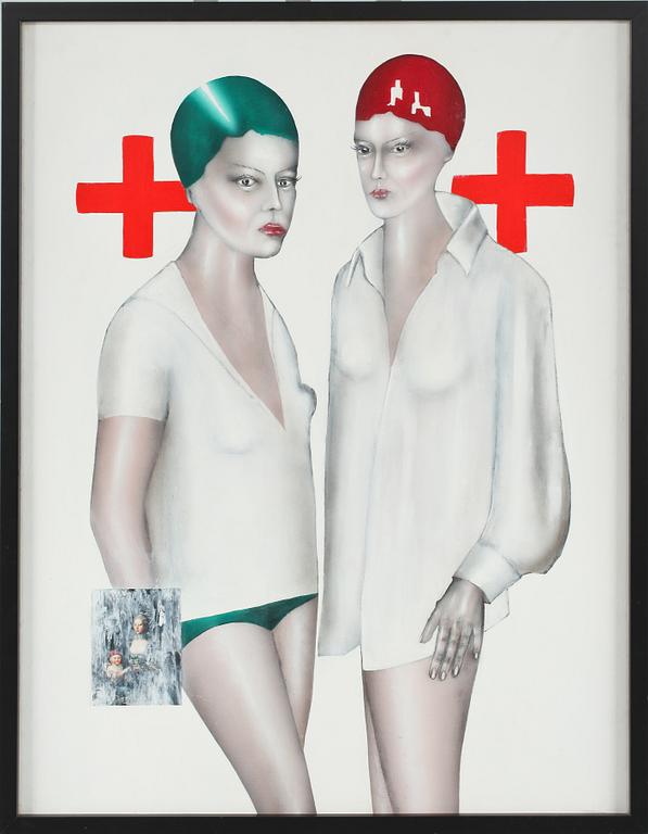 LEIF TJERNED, olja på duk, signerad a´tergo.