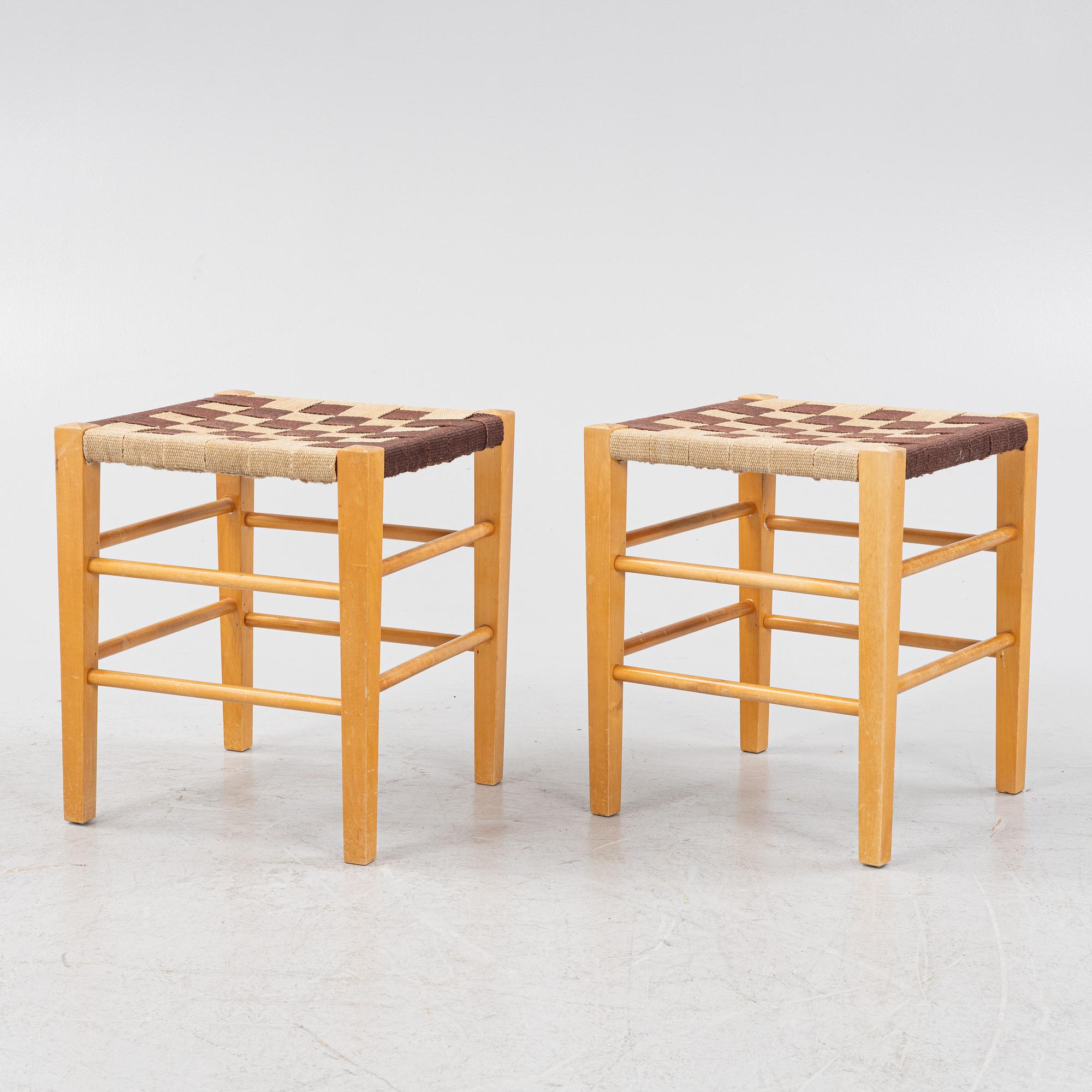 Pallar, 2 st, 1900-talets mitt., Gemla, Diö.