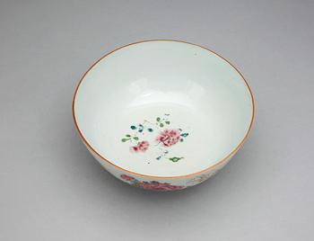 SKÅL, porslin, Qianlong, Kina 1700-tal.