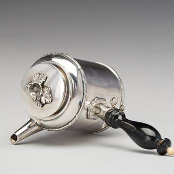 Jonas Thomasson Ronander, mjölkkanna, silver Stockholm 1769. Gustaviansk.