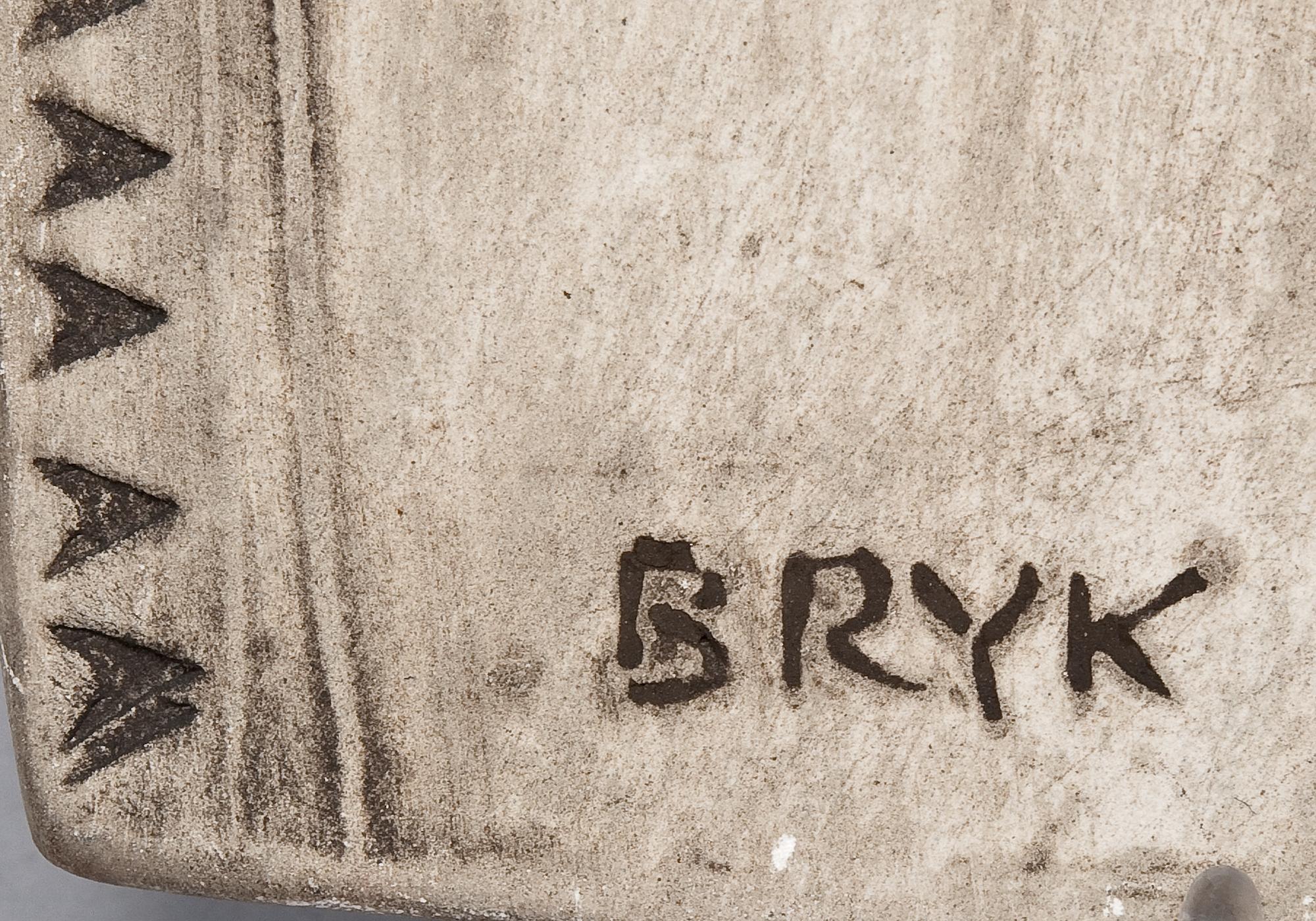 Rut Bryk, A CERAMIC WALL RELIEF.