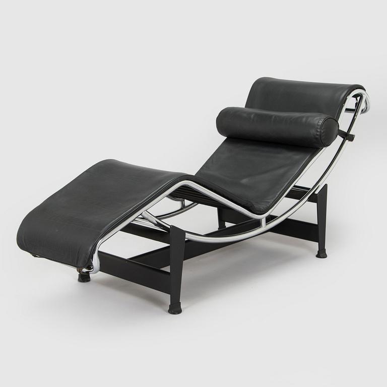 Charlotte Perriand & Le Corbusier, an 'LC4' lounge chair, Cassina, Italy.