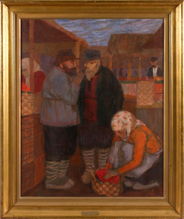 CURT CLEMENS, olja på duk, signerad och daterad 1939.