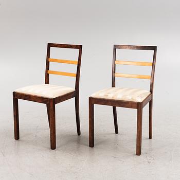 Chairs, 5 pcs, first half of the 20th century.