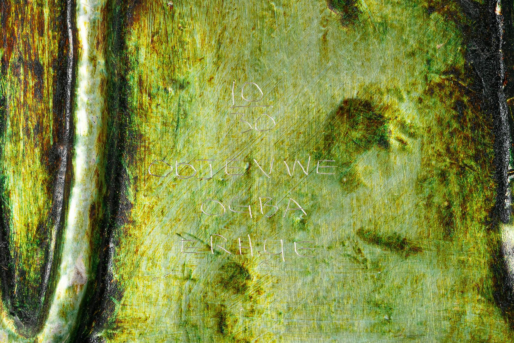 Bruce Onobrakpeya, "Odjevwe ogba erhue".