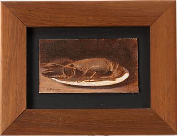 Alexander Klingspor, "Studie av hummer".