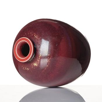 Berndt Friberg, a stoneware vase, Gustavsberg studio, Sweden 1968.